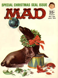 Cover for Mad (EC, 1952 series) #84 [25¢]