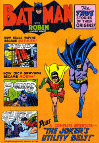 Cover Thumbnail for Batman [Golden Story Teller Record Comic] (DC, 1966 series) 