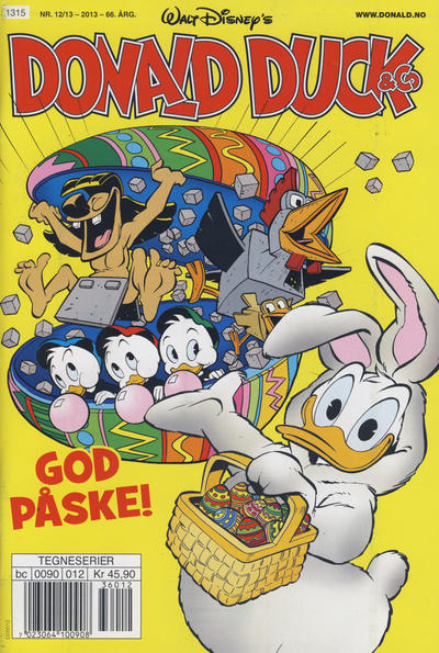 Cover for Donald Duck & Co (Hjemmet / Egmont, 1948 series) #12-13/2013