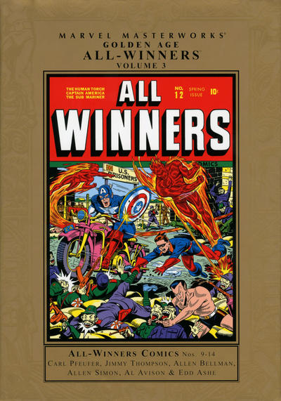 Cover for Marvel Masterworks: Golden Age All-Winners Comics (Marvel, 2005 series) #3 [Regular Edition]