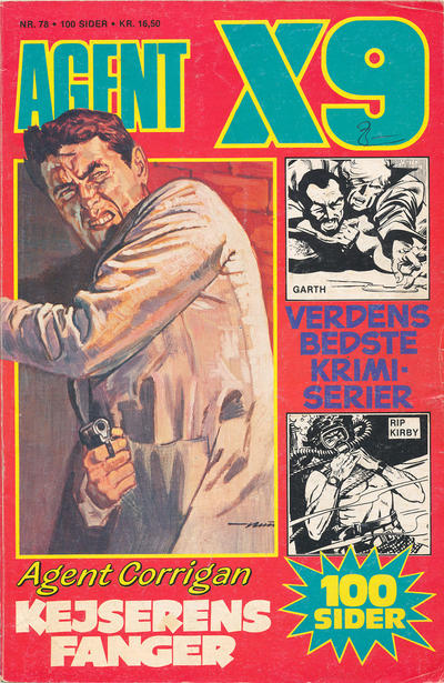 Cover for Agent X9 (Interpresse, 1976 series) #78