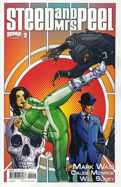 Cover for Steed and Mrs. Peel (Boom! Studios, 2012 series) #2 [Cover A Drew Johnson]