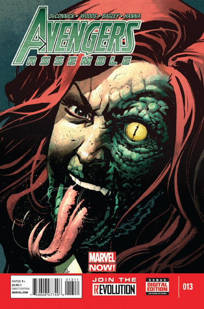Cover for Avengers Assemble (Marvel, 2012 series) #13 [Nic Klein Cover]