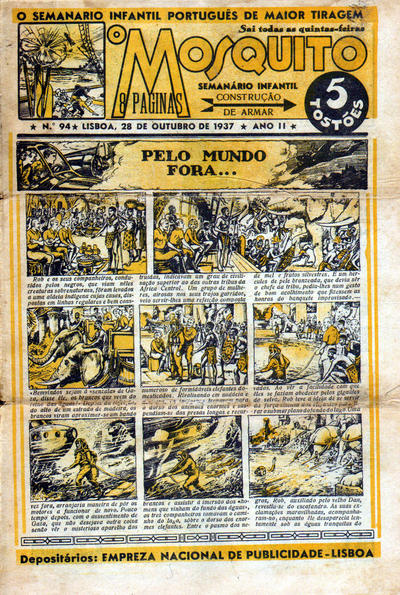 Cover for O Mosquito [Série 1] (Edições O Mosquito, Lda, 1936 series) #94