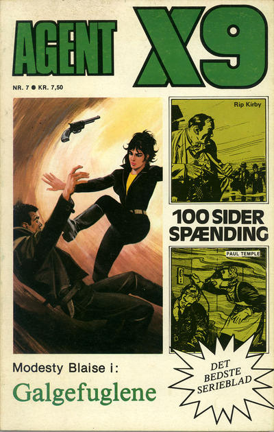 Cover for Agent X9 (Interpresse, 1976 series) #7