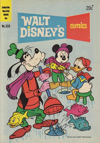 Cover for Walt Disney's Comics (W. G. Publications; Wogan Publications, 1946 series) #335