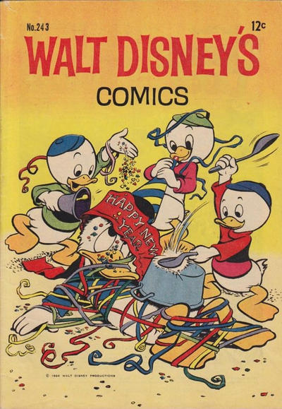 Cover for Walt Disney's Comics (W. G. Publications; Wogan Publications, 1946 series) #243