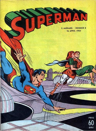 Cover for Superman (Aller [DK], 1953 series) #8/1954