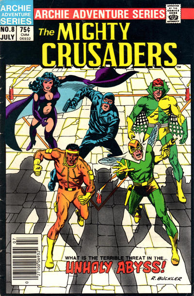 Cover for The Mighty Crusaders (Archie, 1983 series) #8 [Newsstand]