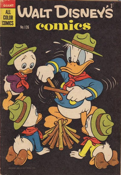 Cover for Walt Disney's Comics (W. G. Publications; Wogan Publications, 1946 series) #126