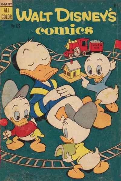 Cover for Walt Disney's Comics (W. G. Publications; Wogan Publications, 1946 series) #122