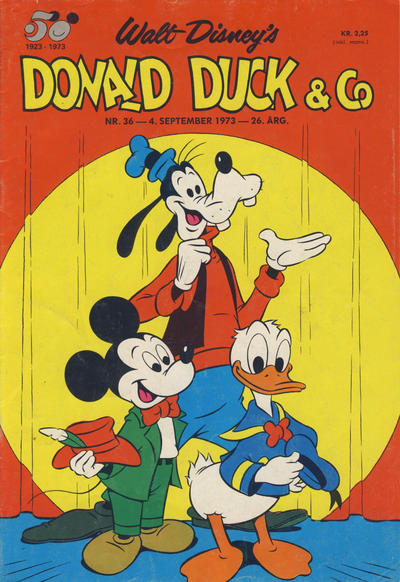 Cover for Donald Duck & Co (Hjemmet / Egmont, 1948 series) #36/1973