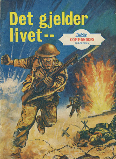Cover for Commandoes (Fredhøis forlag, 1973 series) #63