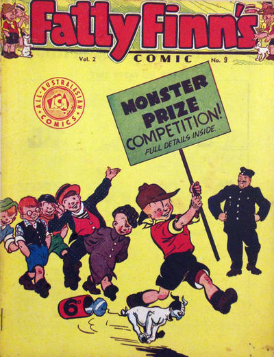 Cover for Fatty Finn's Comic (Syd Nicholls, 1945 series) #v2#9