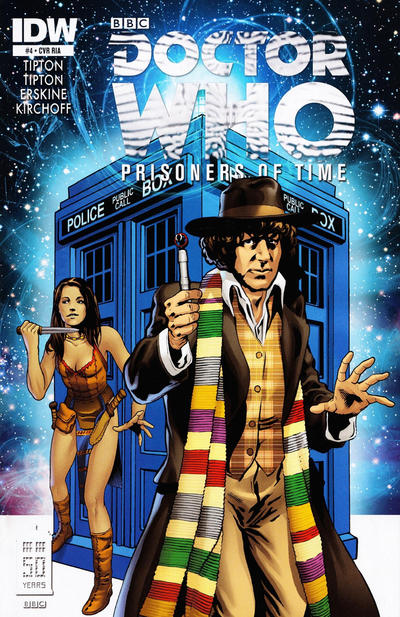 Cover for Doctor Who: Prisoners of Time (IDW, 2013 series) #4 [Retailer Incentive Cover A - Gary Erskine]