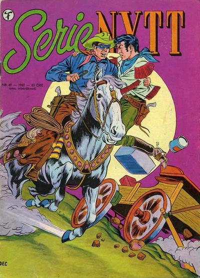 Cover for Serie-nytt [Serienytt] (Formatic, 1957 series) #49/1960