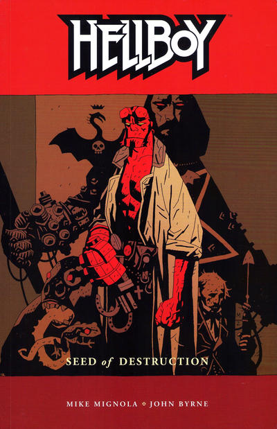 Cover for Hellboy (Dark Horse, 1994 series) #1 - Seed of Destruction [Third printing]