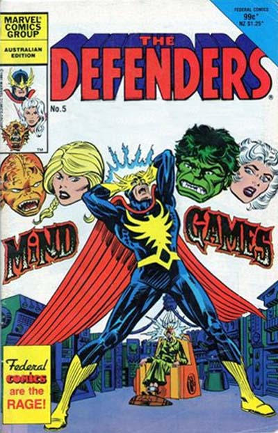 Cover for The Defenders (Federal, 1984 ? series) #5