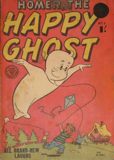 Cover for Homer, the Happy Ghost (Horwitz, 1956 ? series) #1