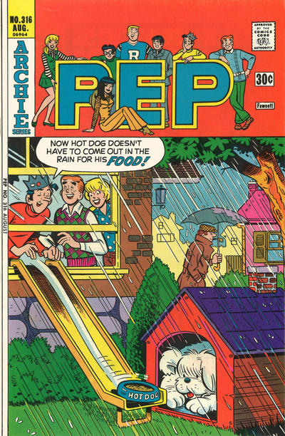 Cover for Pep (Archie, 1960 series) #316