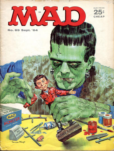 Cover for Mad (EC, 1952 series) #89 [25¢]