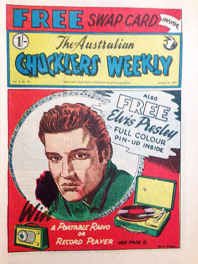 Cover for Chucklers' Weekly (Consolidated Press, 1954 series) #v5#38