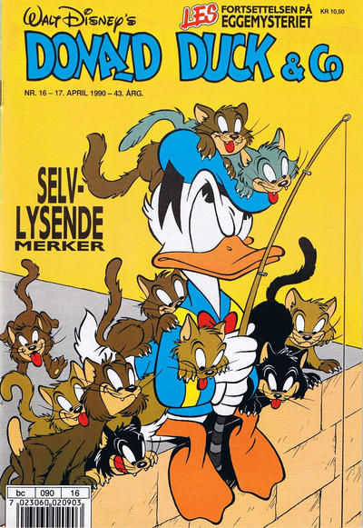 Cover for Donald Duck & Co (Hjemmet / Egmont, 1948 series) #16/1990