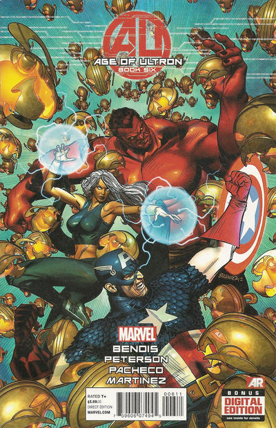 Cover for Age of Ultron (Marvel, 2013 series) #6