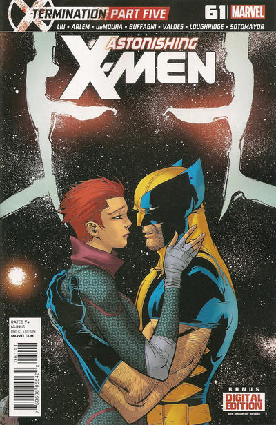 Cover for Astonishing X-Men (Marvel, 2004 series) #61 [Direct]