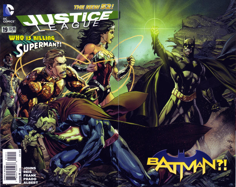 Cover for Justice League (DC, 2011 series) #19 [Direct Sales]