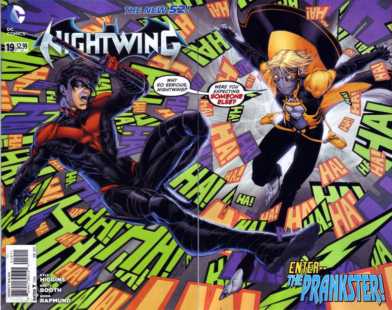 Cover for Nightwing (DC, 2011 series) #19 [Direct Sales]