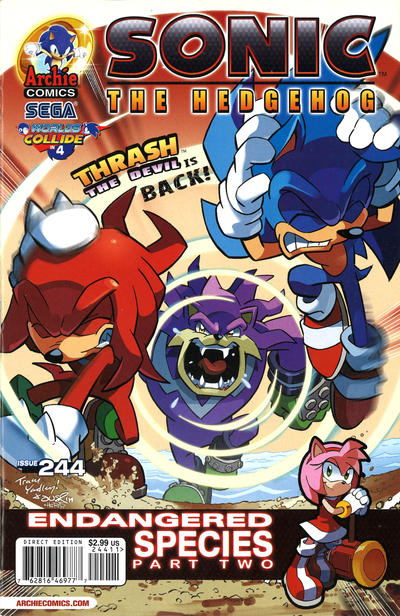 Cover for Sonic the Hedgehog (Archie, 1993 series) #244