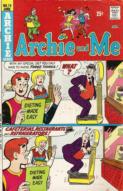 Cover for Archie and Me (Archie, 1964 series) #74