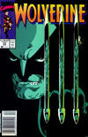 Cover for Wolverine (Marvel, 1988 series) #23 [Newsstand]