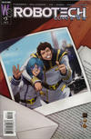Cover for Robotech: Love & War (DC, 2003 series) #3 [Long Vo - Charles Park Cover]