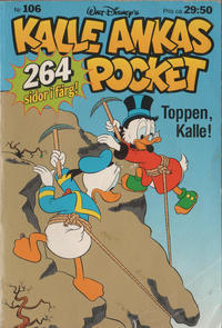 Cover Thumbnail for Kalle Ankas pocket (Serieförlaget [1980-talet]; Hemmets Journal, 1986 series) #106