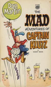 Cover for The Mad Adventures of Captain Klutz (New American Library, 1967 series) #P3496 [7th printing]