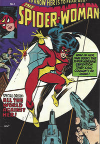 Cover Thumbnail for Spider-Woman (Yaffa / Page, 1978 series) #1