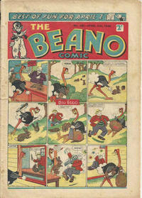 Cover Thumbnail for The Beano Comic (D.C. Thomson, 1938 series) #281