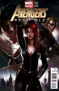 Cover Thumbnail for Avengers Assemble (Marvel, 2012 series) #13 [Inhyuk Lee Variant]