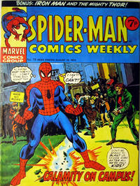 Cover Thumbnail for Spider-Man Comics Weekly (Marvel UK, 1973 series) #78