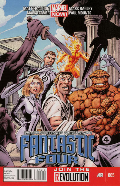 Cover for Fantastic Four (Marvel, 2013 series) #5