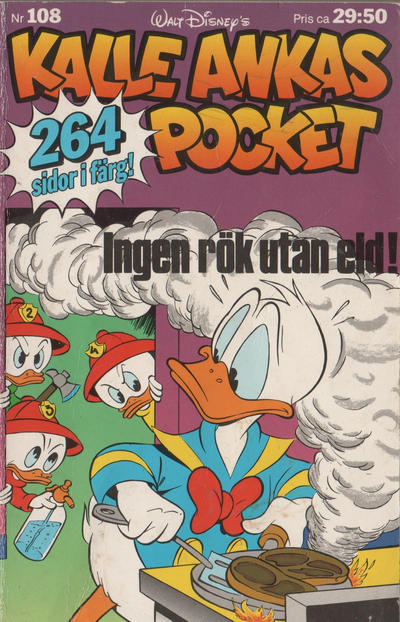Cover for Kalle Ankas pocket (Serieförlaget [1980-talet]; Hemmets Journal, 1986 series) #108