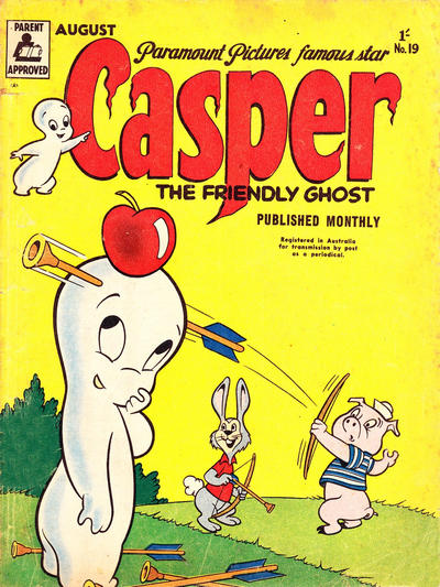 Cover for Casper the Friendly Ghost (Associated Newspapers, 1955 series) #19