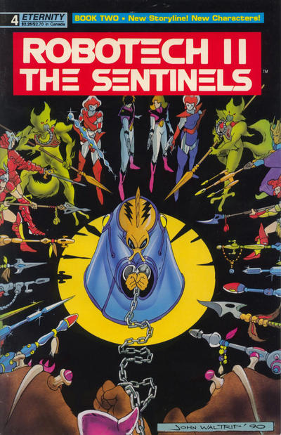Cover for Robotech II: The Sentinels Book II (Malibu, 1990 series) #4