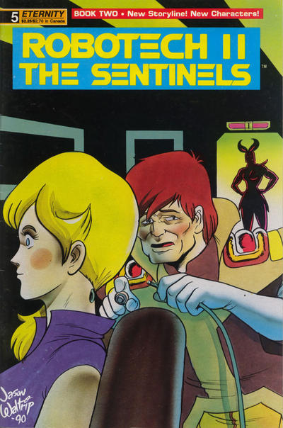 Cover for Robotech II: The Sentinels Book II (Malibu, 1990 series) #5
