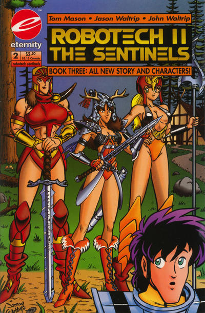 Cover for Robotech II: The Sentinels Book III (Malibu, 1993 series) #2