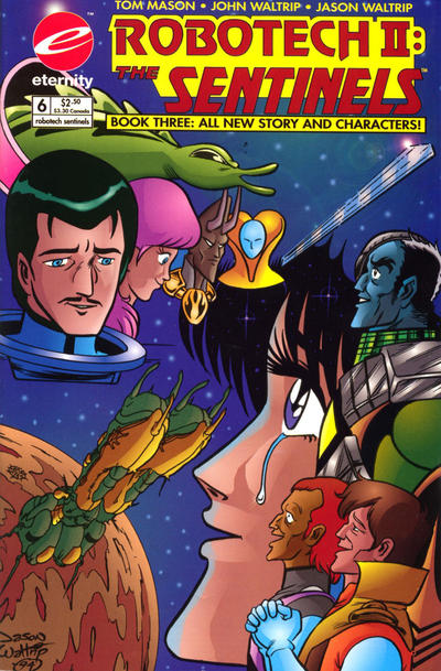 Cover for Robotech II: The Sentinels Book III (Malibu, 1993 series) #6