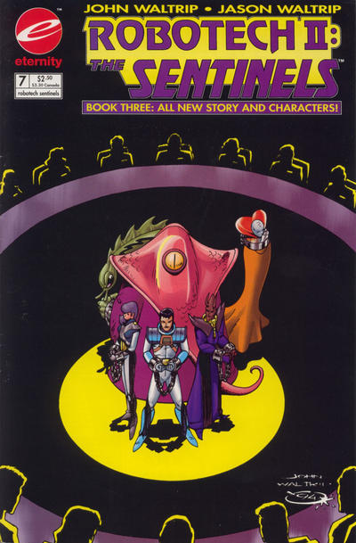 Cover for Robotech II: The Sentinels Book III (Malibu, 1993 series) #7