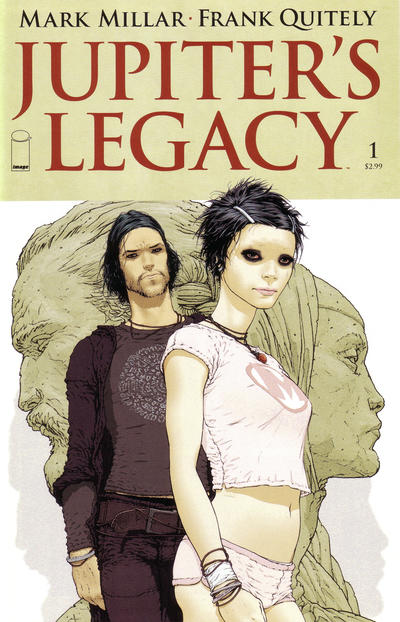 Cover for Jupiter's Legacy (Image, 2013 series) #1 [Frank Quitely main cover]